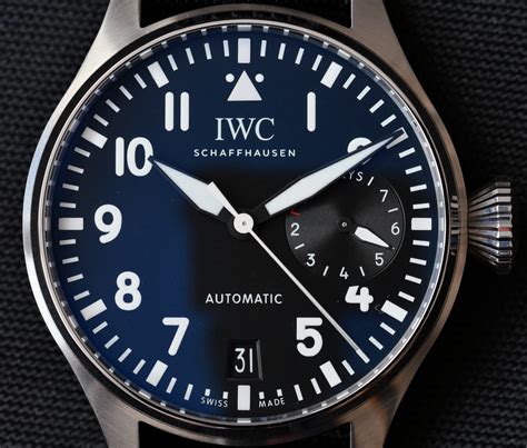 iwc pilot replica review|ZF IWC 500912 Big Pilot Review & Macros .